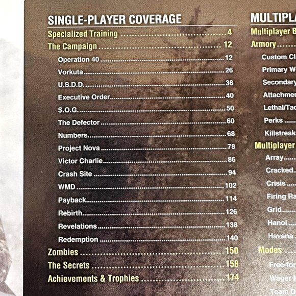 Call Of Duty: Black Ops BradyGames Signature Series Guide Book - Picture 3 of 8